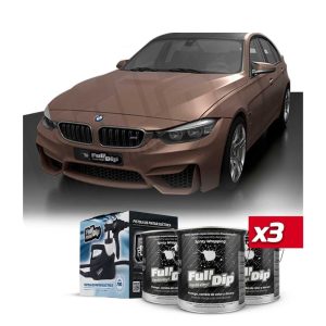 KIT BERLINA VINILO LIQUIDO CANDY MARRÓN AVELLANA
