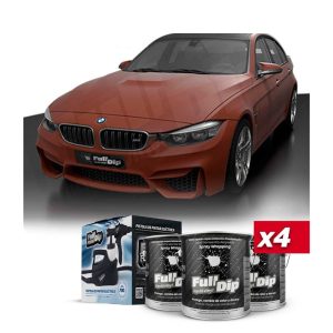 KIT BERLINA PLUS VINILO LIQUIDO MARRÓN MILITAR