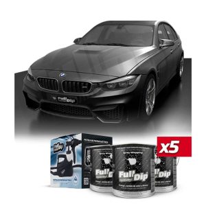 KIT GRAN SUV VINILO LIQUIDO HYPERBLACK METALIZADO