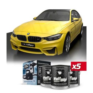 KIT GRAN SUV VINILO LIQUIDO AMARILLO METALIZADO