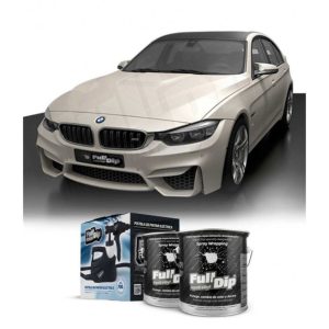 KIT COCHE PEQUEÑO VINILO LIQUIDO BLANCO PERLA