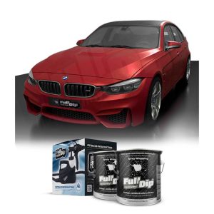 KIT COCHE COMPACTO VINILO LIQUIDO CANDY ROJO VINO