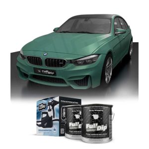 KIT COCHE COMPACTO VINILO LIQUIDO CANDY VERDE OLIVA