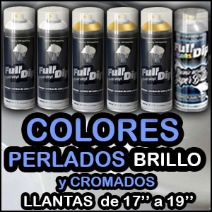 COLORES PERLADOS Y CROMADOS BRILLO