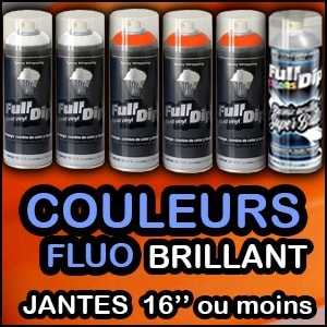 COULEURS FLUO BRILLANT