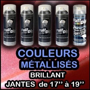 COULEURS MÉTALLISÉS BRILLANT