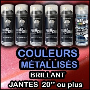 COULEURS MÉTALLISÉS BRILLANT