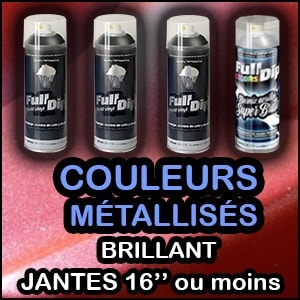 COULEURS MÉTALLISÉS BRILLANT