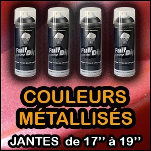 COULEURS MÉTALLISÉS MAT