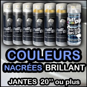 COULEURS NACRÉES BRILLANT