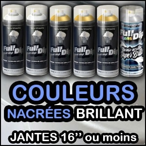COULEURS NACRÉES BRILLANT