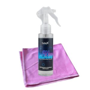Tratamiento Super Hidrofóbico H9 Glass + Bayeta Para Cristales