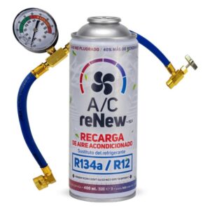 recarga-gas-aire-acondicionado-coche-con-manometro